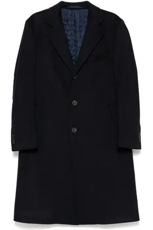 MAN ON THE BOON. Stitched single-breasted coat