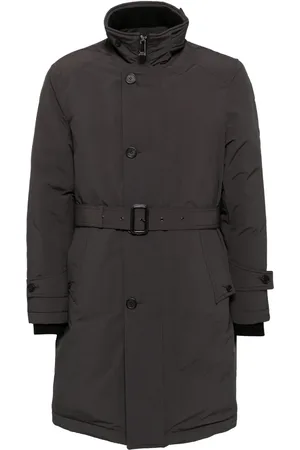 MAN ON THE BOON. Long down coat