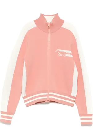 Maison Kitsuné Flash fox zipped cardigan