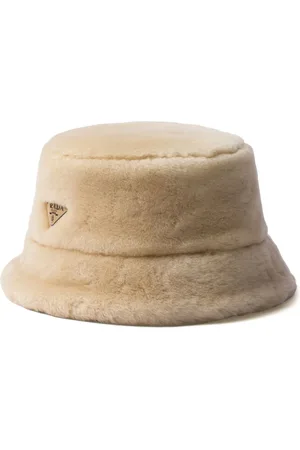 Prada Shearling bucket hat