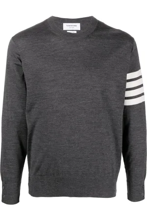 Thom Browne 4-Bar Merino Pullover