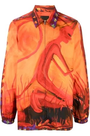 Givenchy Graphic-print button-up shirt