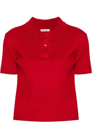 Moncler Logo-appliqu?? polo sweater