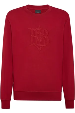 BILLIONAIRE Logo-appliqué cotton sweatshirt