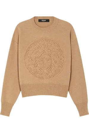 VERSACE Medusa towel sweater