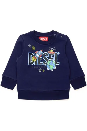 Diesel Logo-print cotton sweatshirt