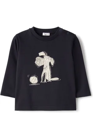 Il gufo Printed jersey T-shirt