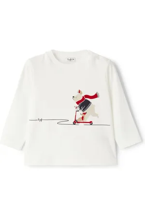 Il gufo Printed cotton T-shirt