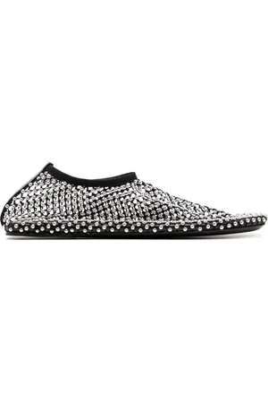 CHRISTOPHER ESBER Minette stud ballerina shoes
