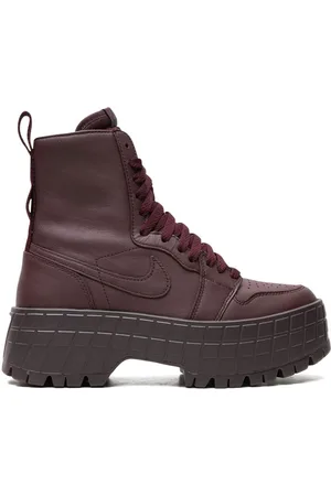 Jordan Air 1 Brooklyn "Burgundy Crush" boots
