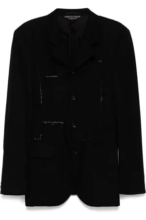 Comme des Garçons Distressed detail blazer