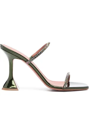 Amina Muaddi 95mm Gilda mules