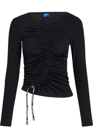Karl Lagerfeld Ruched long-sleeve top