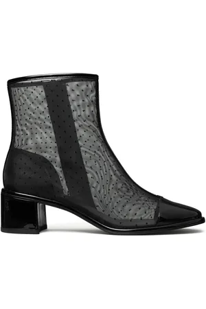 Tory Burch 50mm cap-toe ankle boots