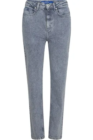 Karl Lagerfeld High-rise straight-leg jeans