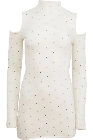 FLEUR DU MAL Embellished mini dress