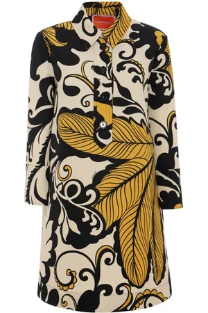 La DoubleJ Graphic-print shirt dress