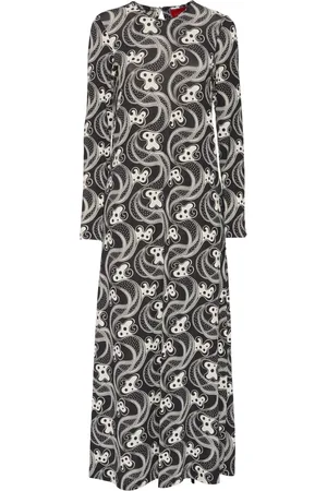 La DoubleJ Long-sleeve swing dress