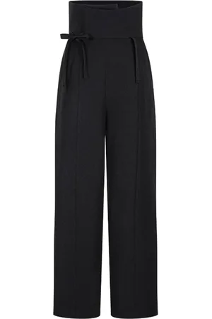 SHANGHAI TANG Wool wrap trousers