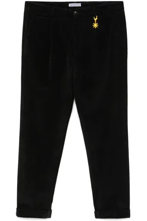 Manuel Ritz Pleated corduroy trousers