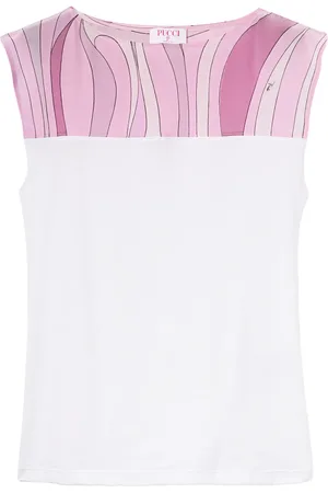 Puccini Marmo-print top