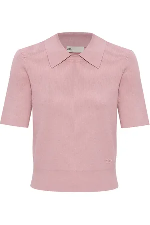 Tory Burch Textured polo t-shirt