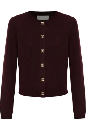Tory Burch Floral-appliqué cardigan