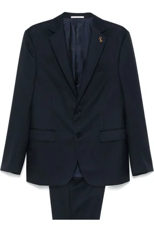 Pal Zileri Brooch detail suit