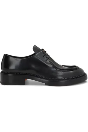 santoni X 10 Corso Como leather lace-up shoes