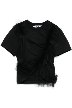 Msgm Ruffled T-shirt