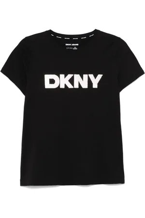 DKNY Sequin-logo T-shirt