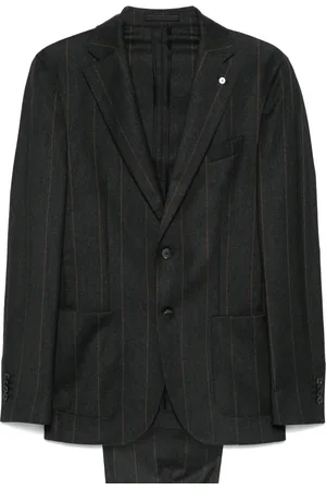 LUIGI BIANCHI MANTOVA Pinstriped suit
