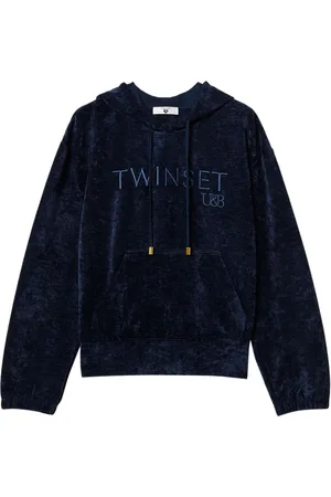 Twin-Set Velvet hoodie