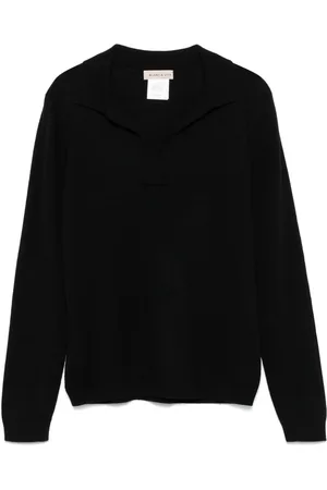 BLANCA Virgin wool polo top