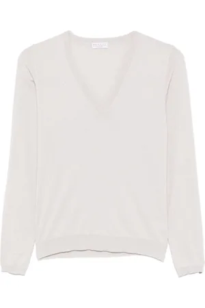 Brunello Cucinelli Lurex-detail sweater