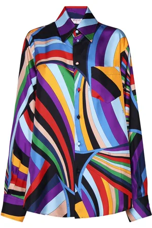 Puccini Iride-print shirt