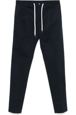 PT Torino Drawstring-waistband chino trousers