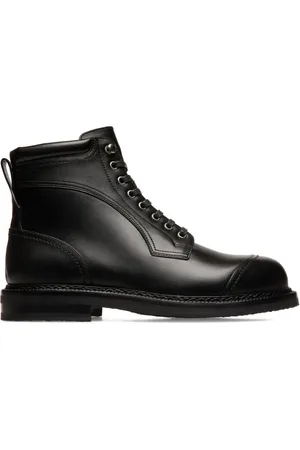Bally Leather lace-up boots