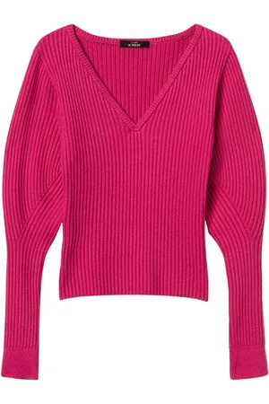 Twin-Set Fitted rib-knit jumper