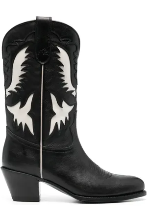 Ralph Lauren 55mm leather boots