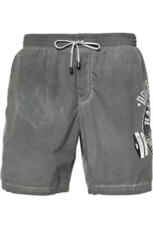 Dolce & Gabbana Graphic-print swim shorts