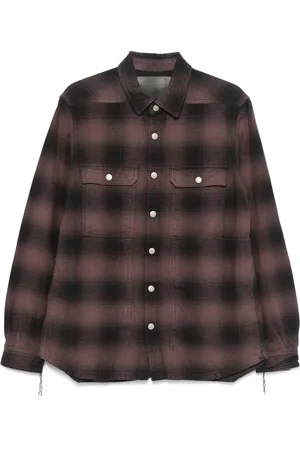 Rick Owens Plaid outershirt