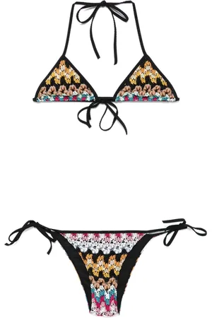 Missoni Crochet-knit bikini set