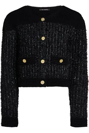 Karl Lagerfeld Boucl?? knit cardigan