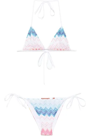 Missoni Zigzag lurex bikini set