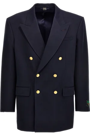 Gucci Double-breast cotton jacket
