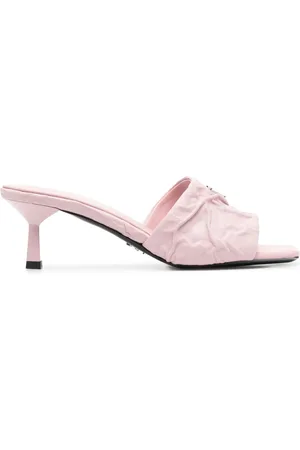 Prada 70mm triangle-logo sandals