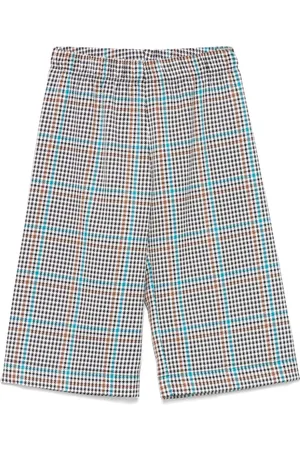 Piccola Ludo Houndstooth trousers