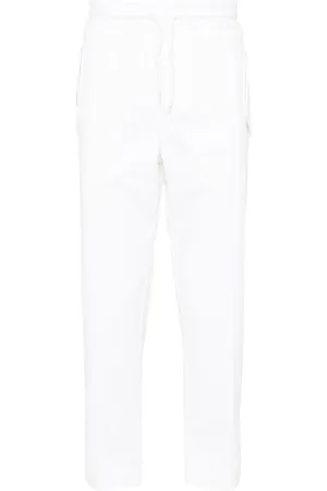 Moschino Logo-print tapered trousers