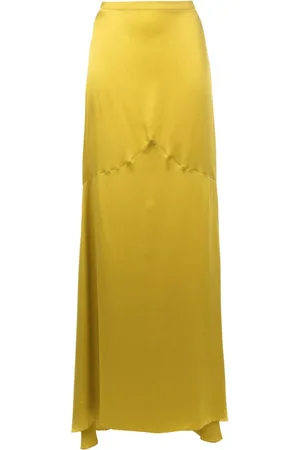 Adriana Degreas High-waist silk skirt